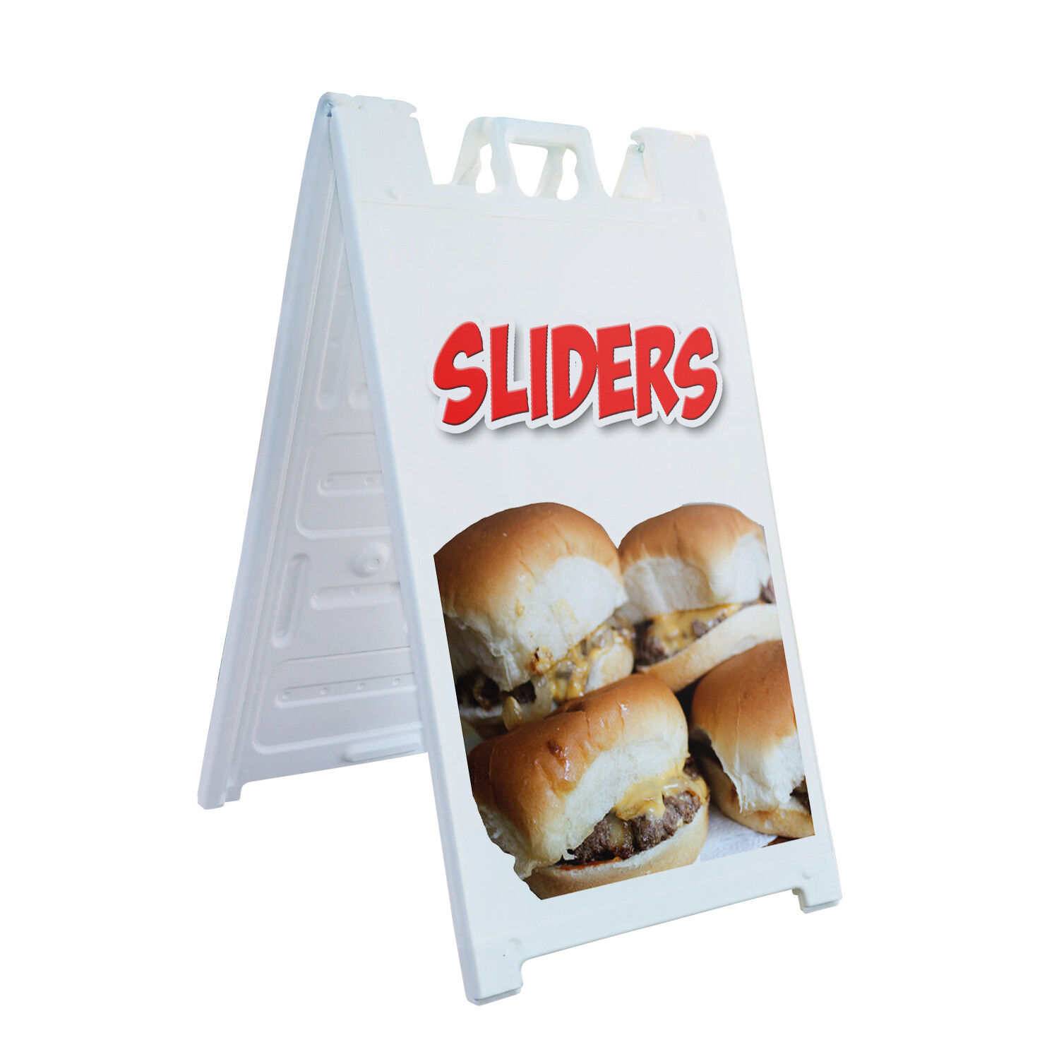 A-frame Sidewalk Sliders 24″ x 36″ Double Sided A-Frame Sidewalk Sign