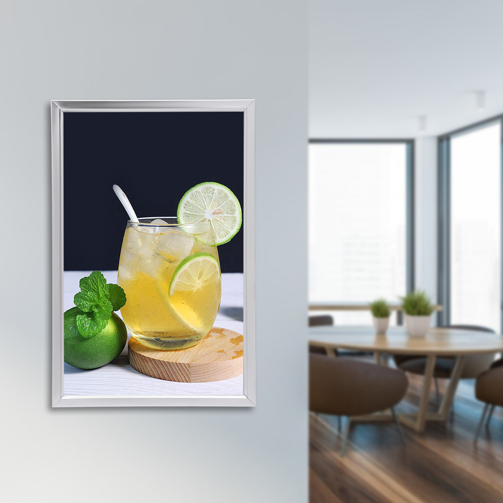 18*24″ LED Backlit Movie Poster Art Picture Frame Light Box Advertising Display