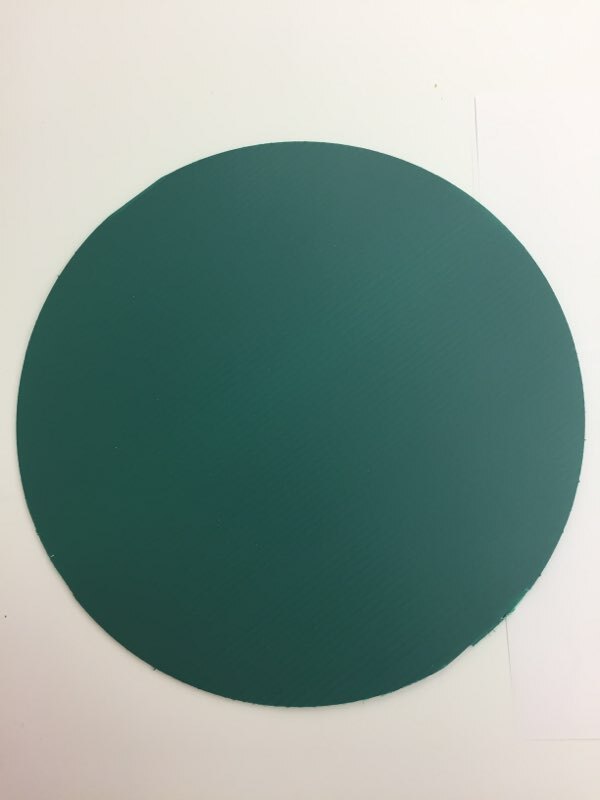 (10 Pk) Yard Signs Circle – 11.5″ Diameter – Green – with H-Stakes