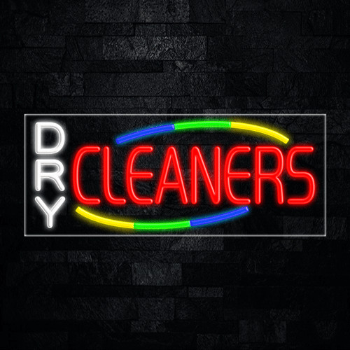 Dry Cleaners LED Neon Sign 30″L x 12″H #30786