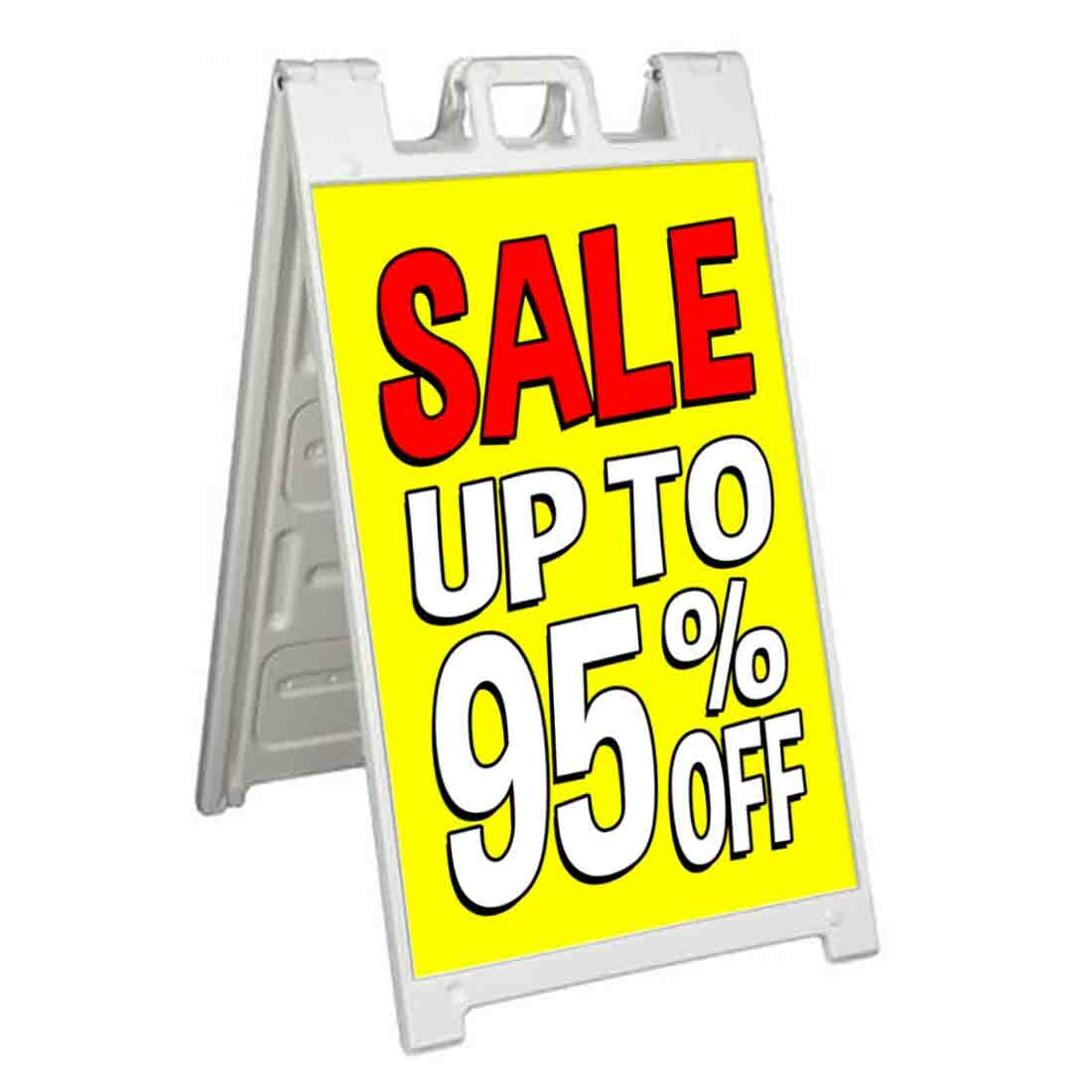 SALE UP TO 95% OFF Signicade 24×36 Aframe Sidewalk Sign Banner Decal DISCOUNT
