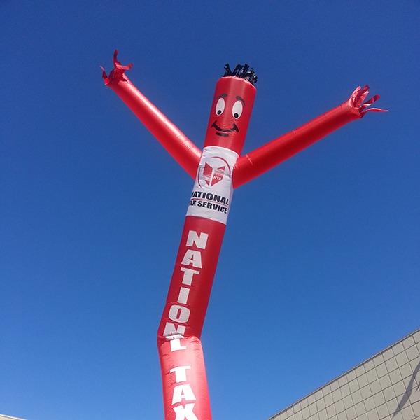15′ Custom Wind Dancer Air Puppet Sky Wavy Man Dancing Inflatable Tube + Blower