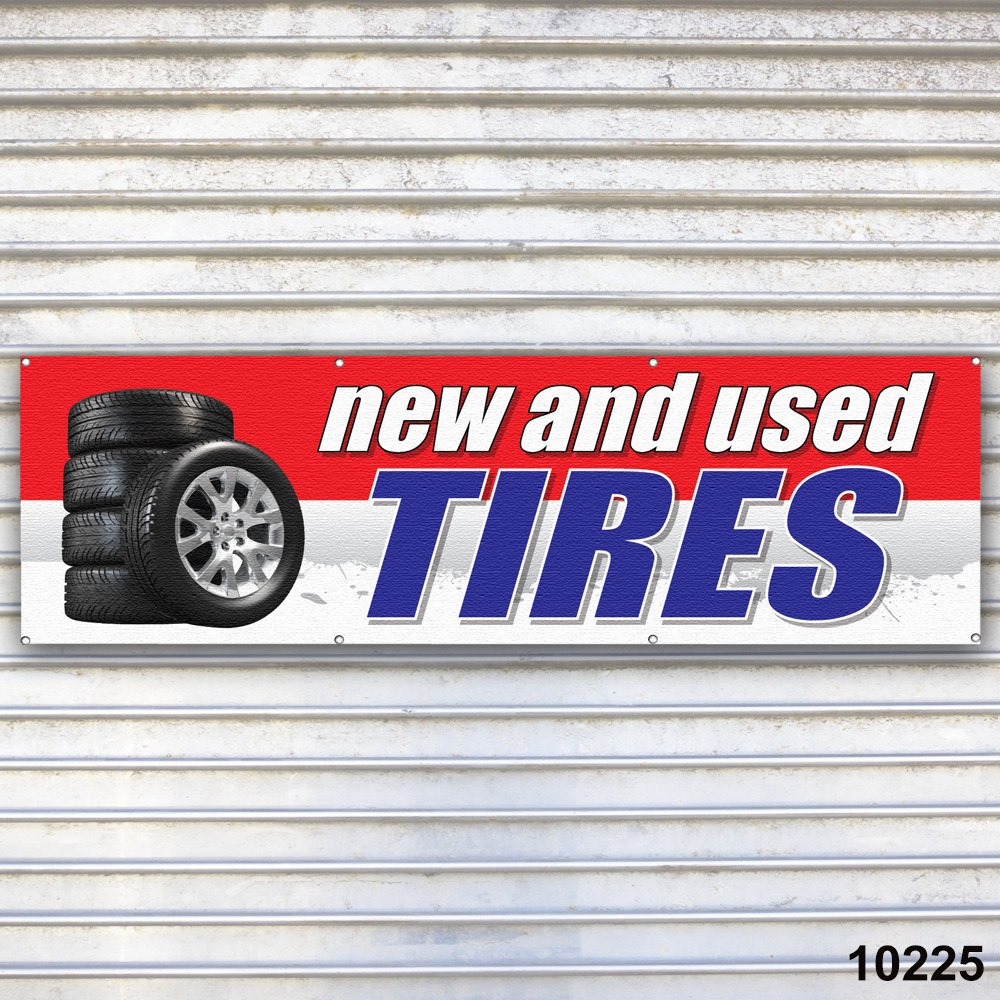 Tires New & Used Banner Auto Repair Service Bay