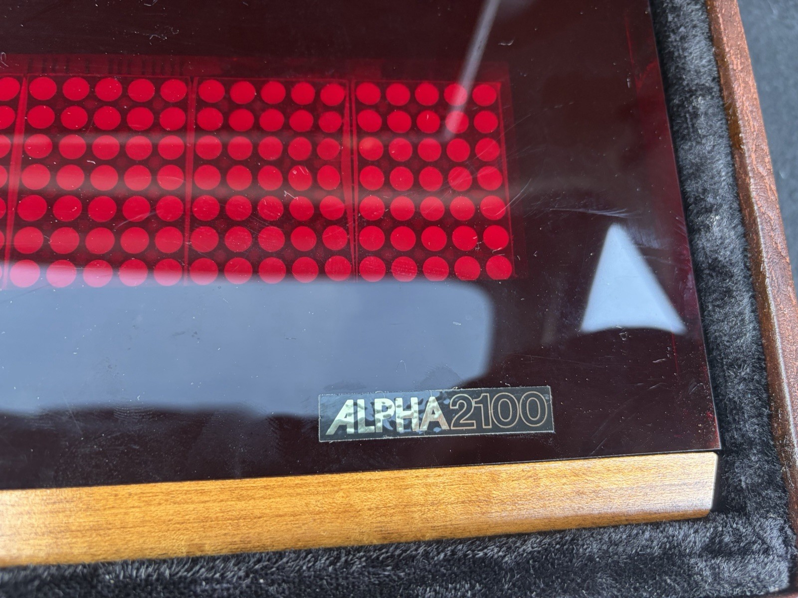 Vintage Great Cond 1984 AMS Alpha 210 Programmable Digital Sign Original Box