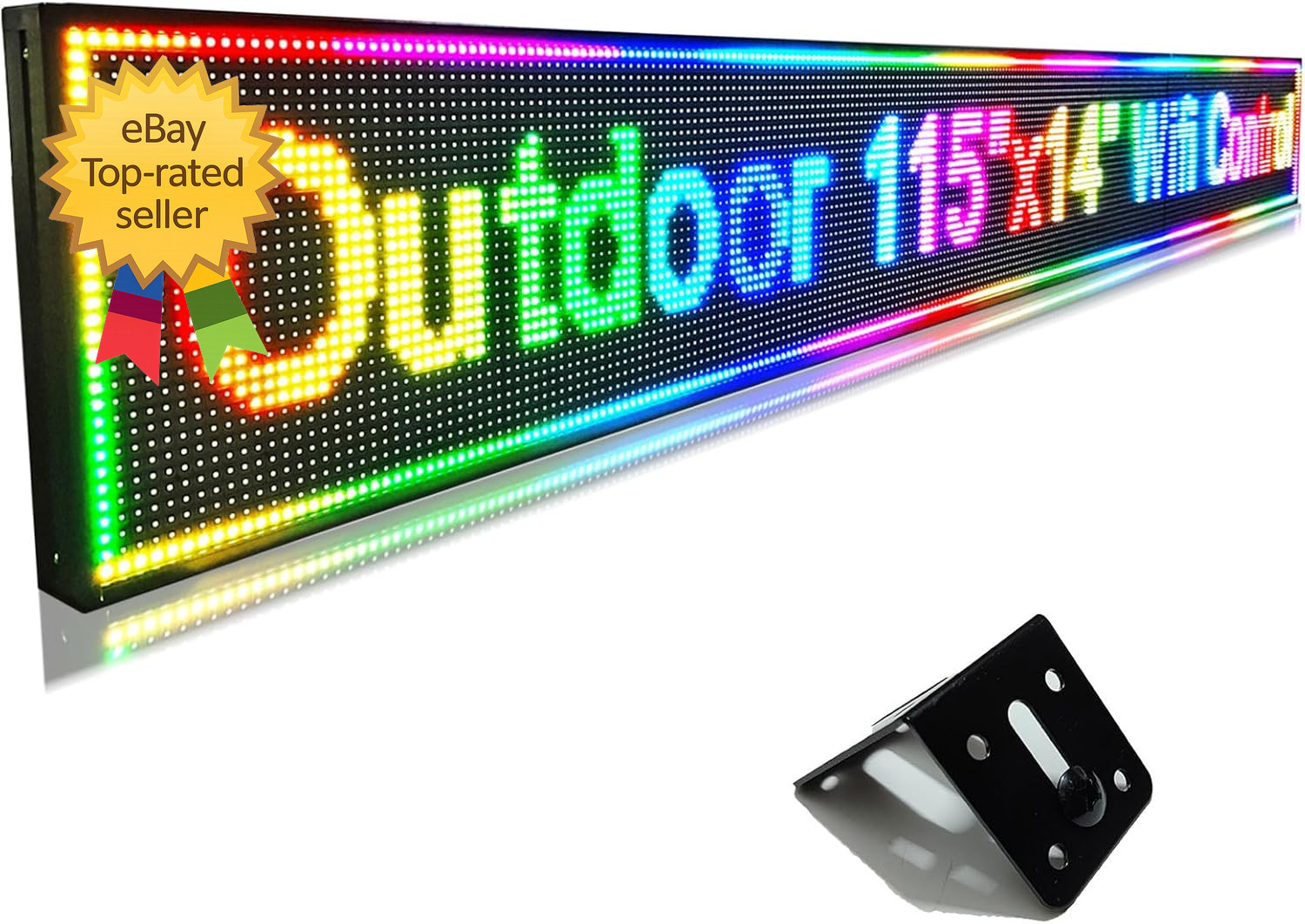 HS Programmable Led Sign Scrolling Outdoor Digital Display Screen P10 115X14….