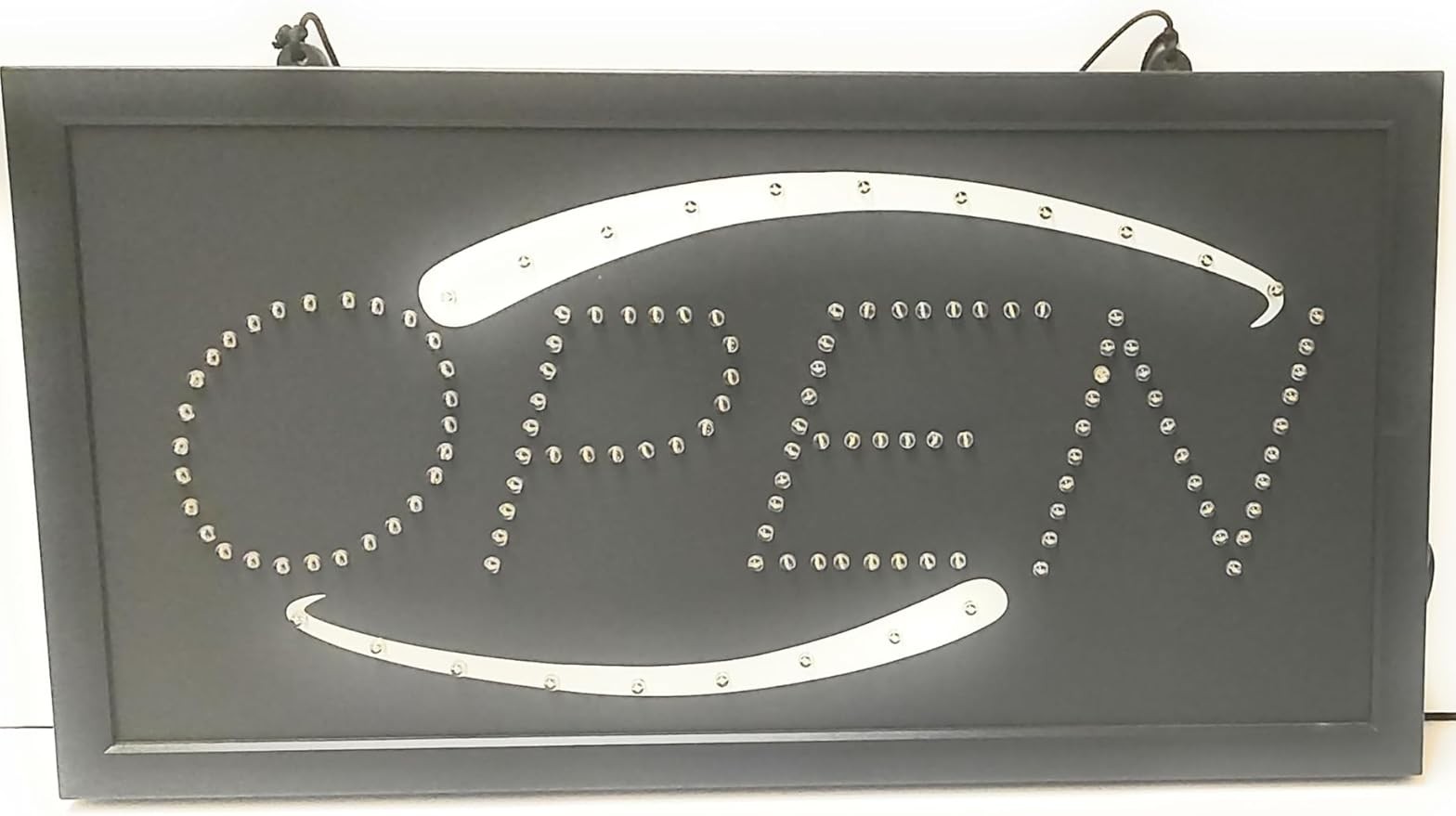 10×19 in LED Open Sign Blue and Red Illuminated Display LD-8200