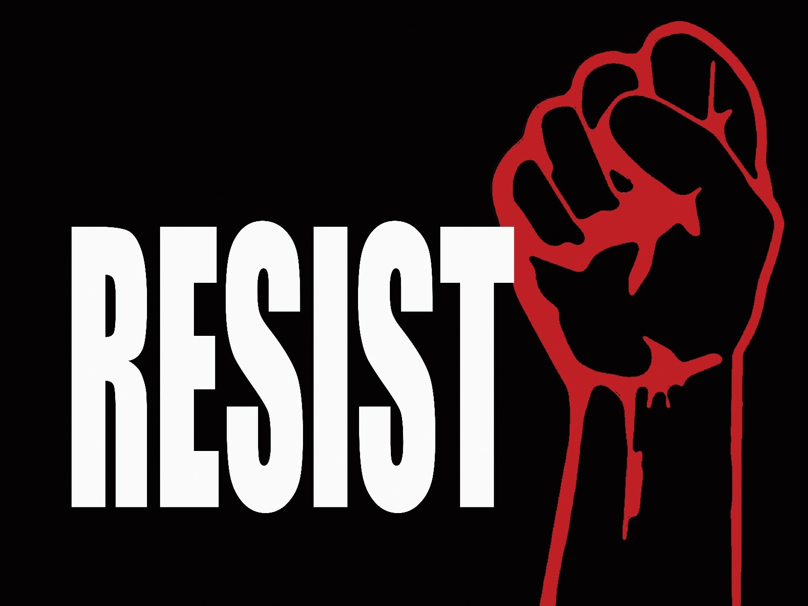 Resist – Yard Sign – Double Sided – 18″x24″
