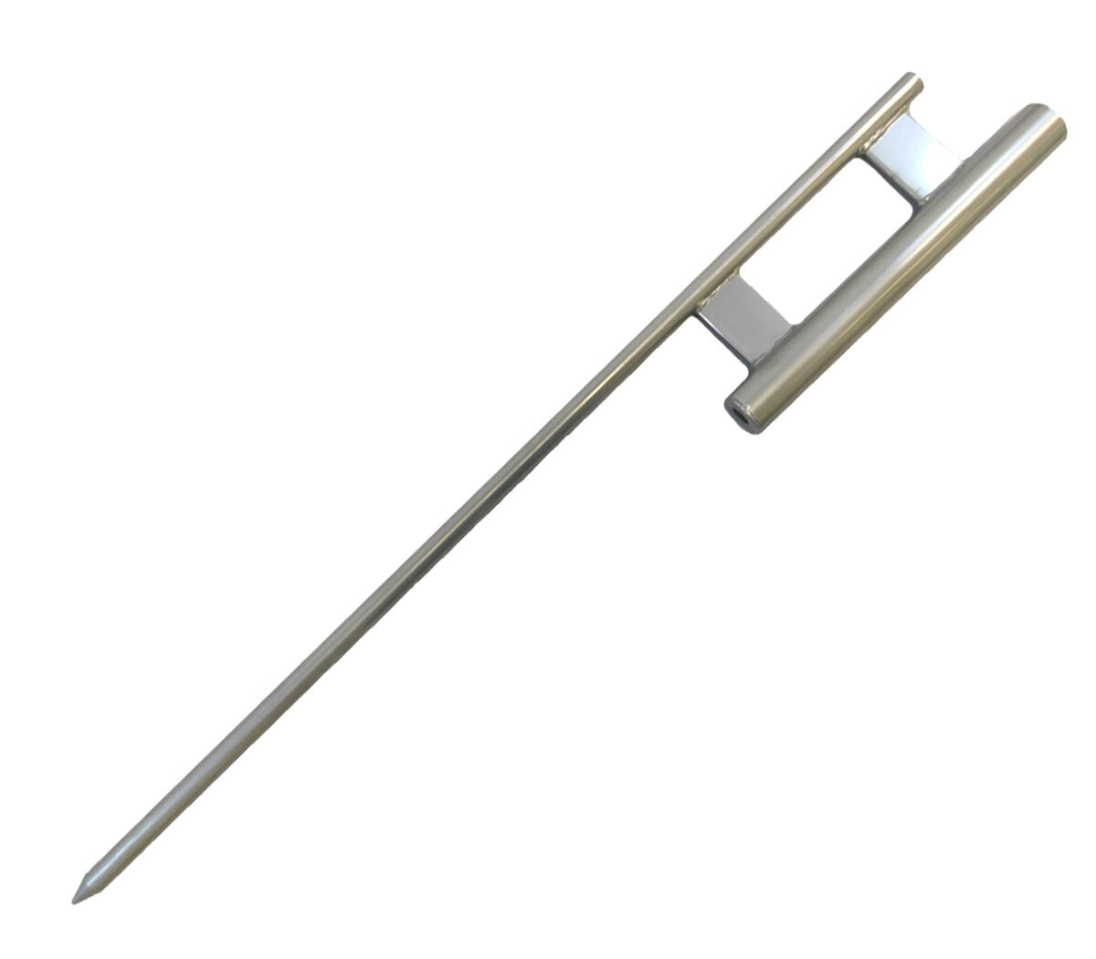 Windless Swooper Flag Pole Kit 15ft Flagpole Feather Flag Sign Pole Ground Spike
