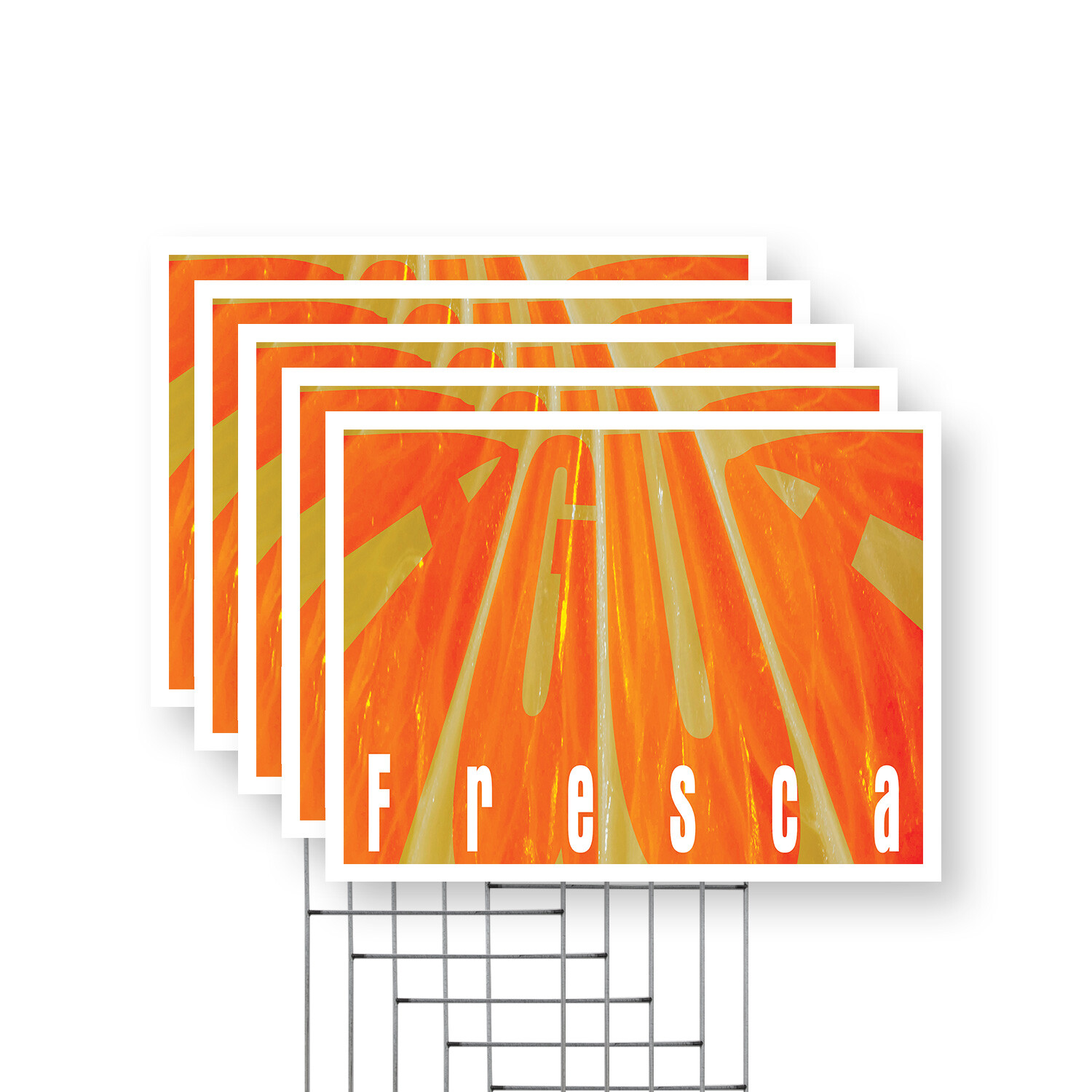 Agua Fresca Yard Sign Fresh Drinks, Juice Stands, Summer Specials