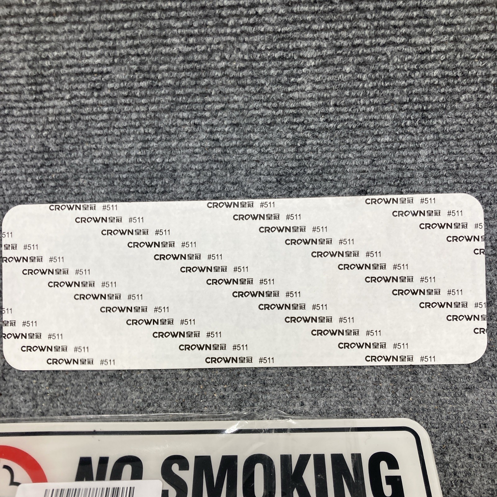 Brand New No Smoking No Vaping Indoor/Outdoor Wall Sign 3″x9″ 4 Pack Unbranded