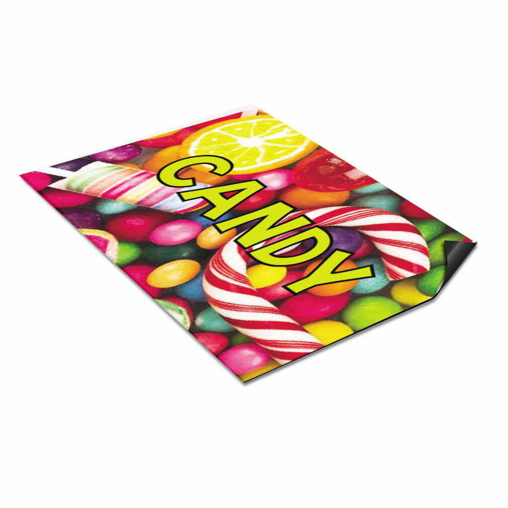 Car Magnet Set of 2 Candy Outdoor Advertising Printing B Industrial Sign