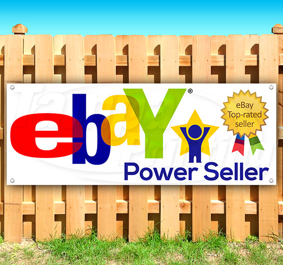 EBAY SELLER Advertising Vinyl Banner Flag Sign Many Sizes USA