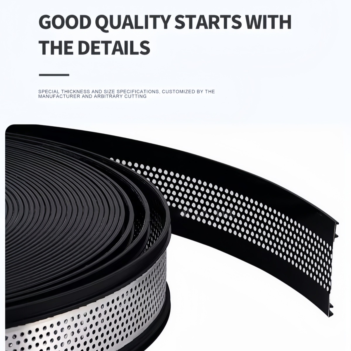 100ft 8mm Channel Letter Coil Aluminum Trim Cap Strip for Making Sign Lightbox