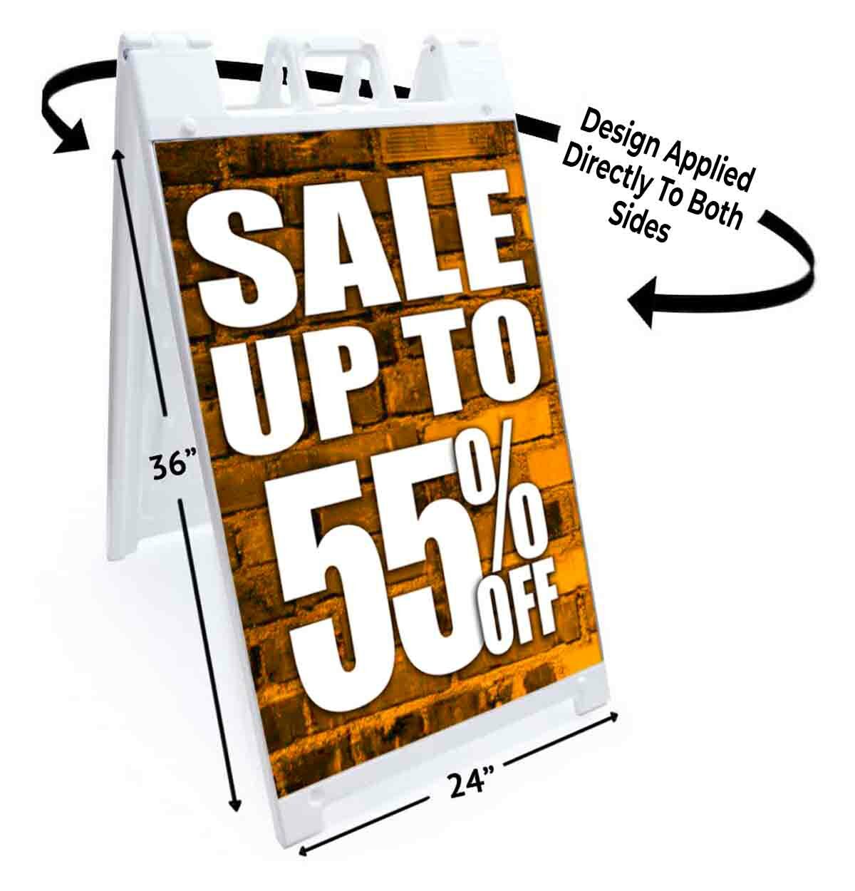 Sale Up To 55% Off Signicade 24×36 A Frame Sidewalk Sign Double Sided