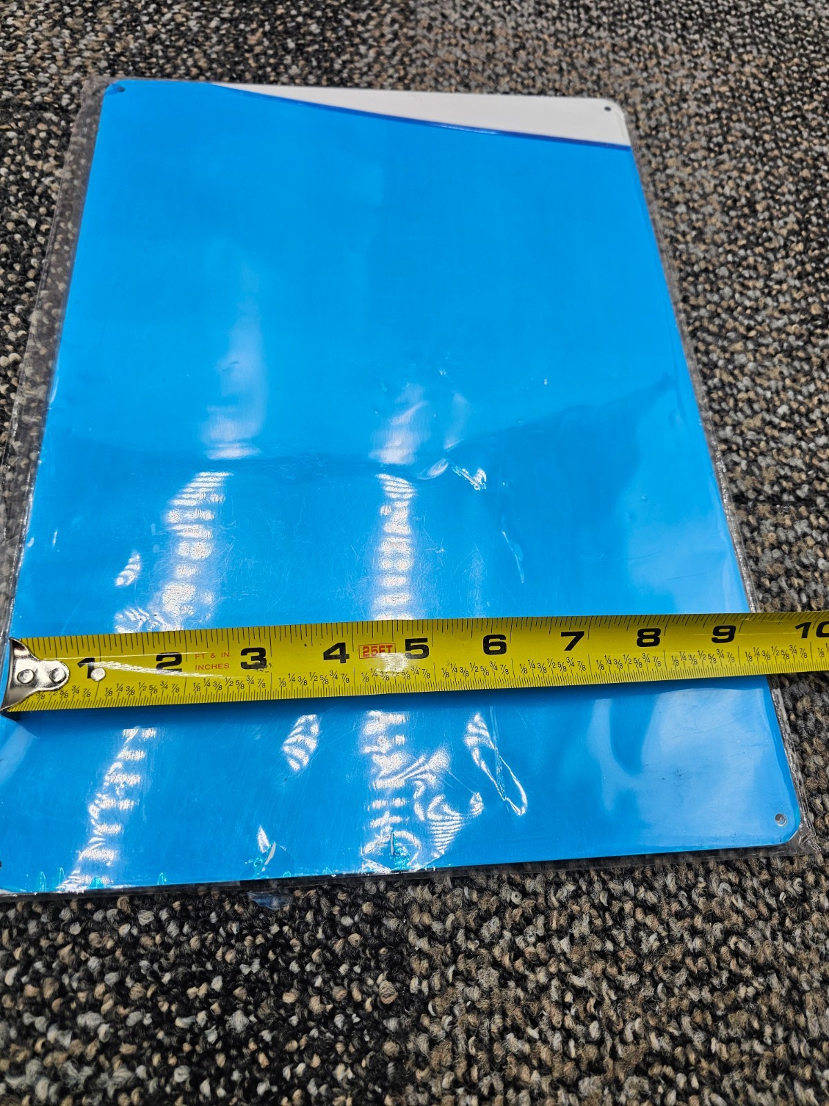 (4 PIECE) White Sign Blanks, 14 x 10 Inches, Sturdy