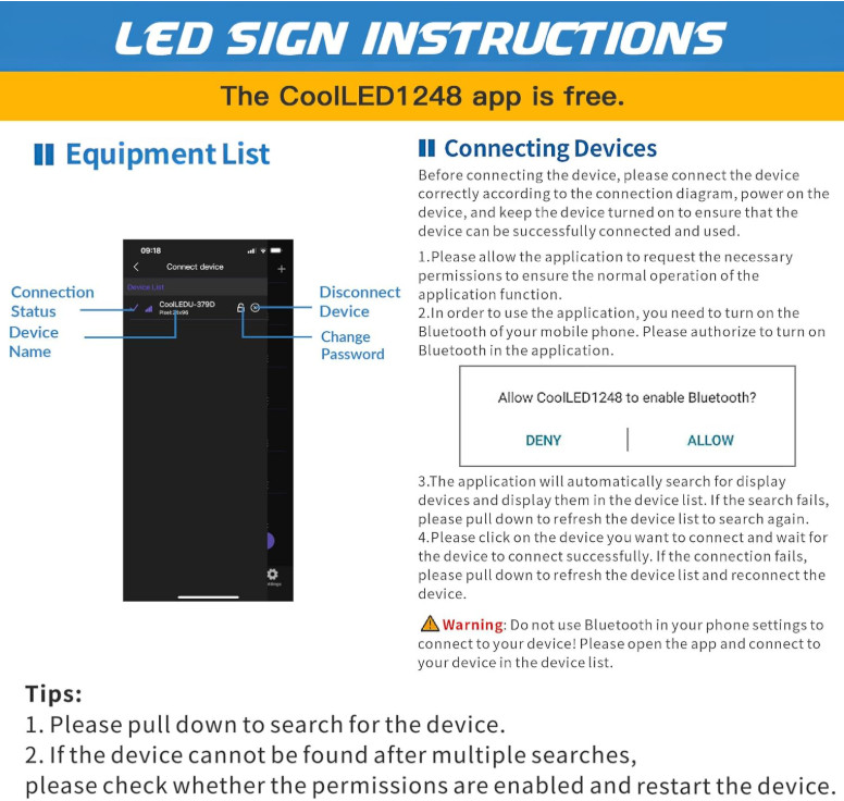 Letrero A Color LED Programable Para Mensajes Y Publicidad Negocio Tienda Cafe
