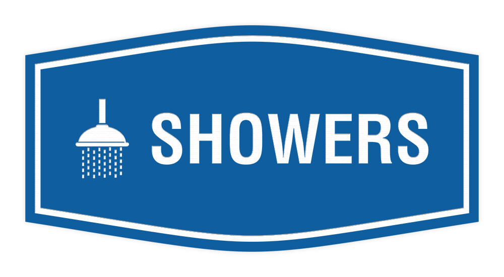Fancy Showers Wall or Door Sign