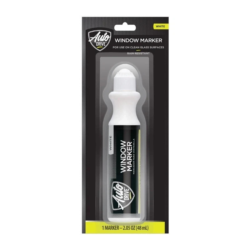 Auto Drive Universal Automotive Window Marker, White, 48 ml/1.62 oz., 141,1 Pack