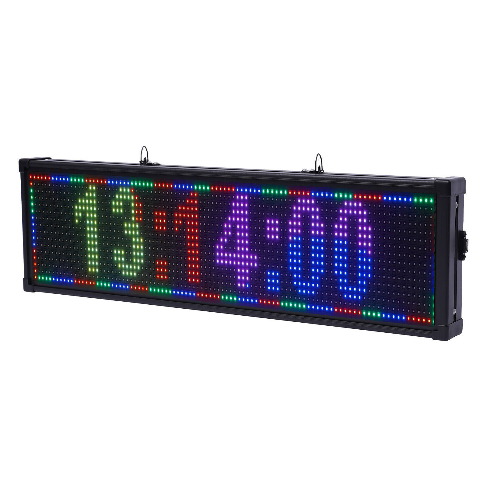 LED Scrolling Sign 26″*8″ Message Board Full Color RGB Programmable Sign