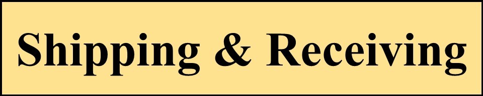 Shipping & Receiving Gold Custom Laser Engraved 2 x 10 inch Plaque FREE SHIP