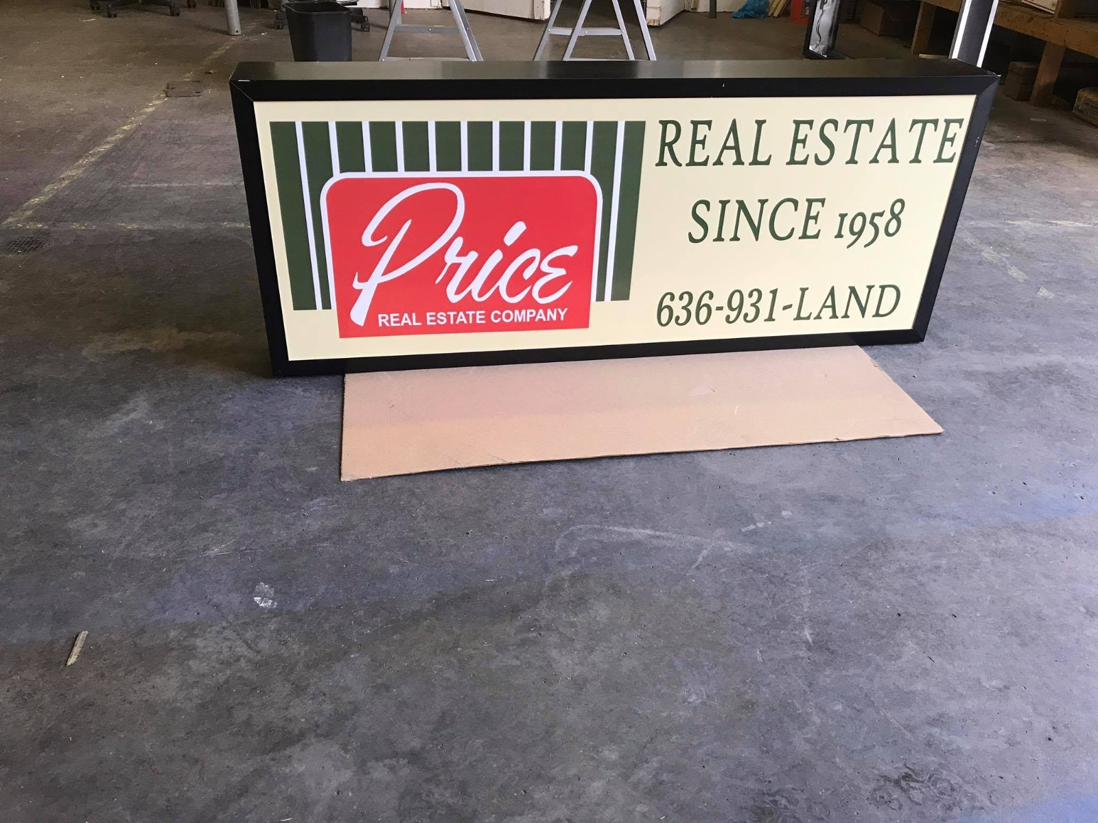 Outdoor Light box Sign Cabinet Frame Kit with Led lighting Quote Any Size S/S D