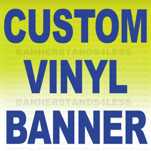 Custom Vinyl Banner Sign Printing Many Sizes – Various Sizes
