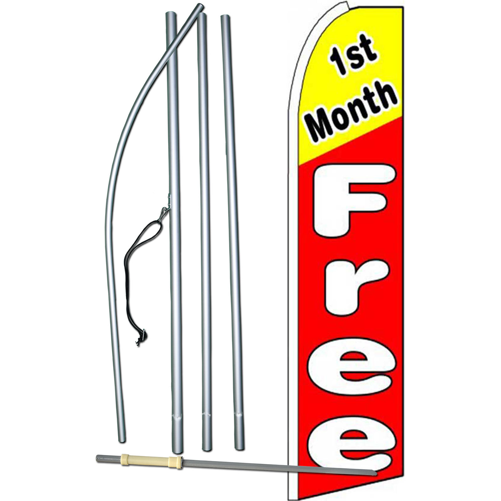 1st Month Free Swooper Flag Kit