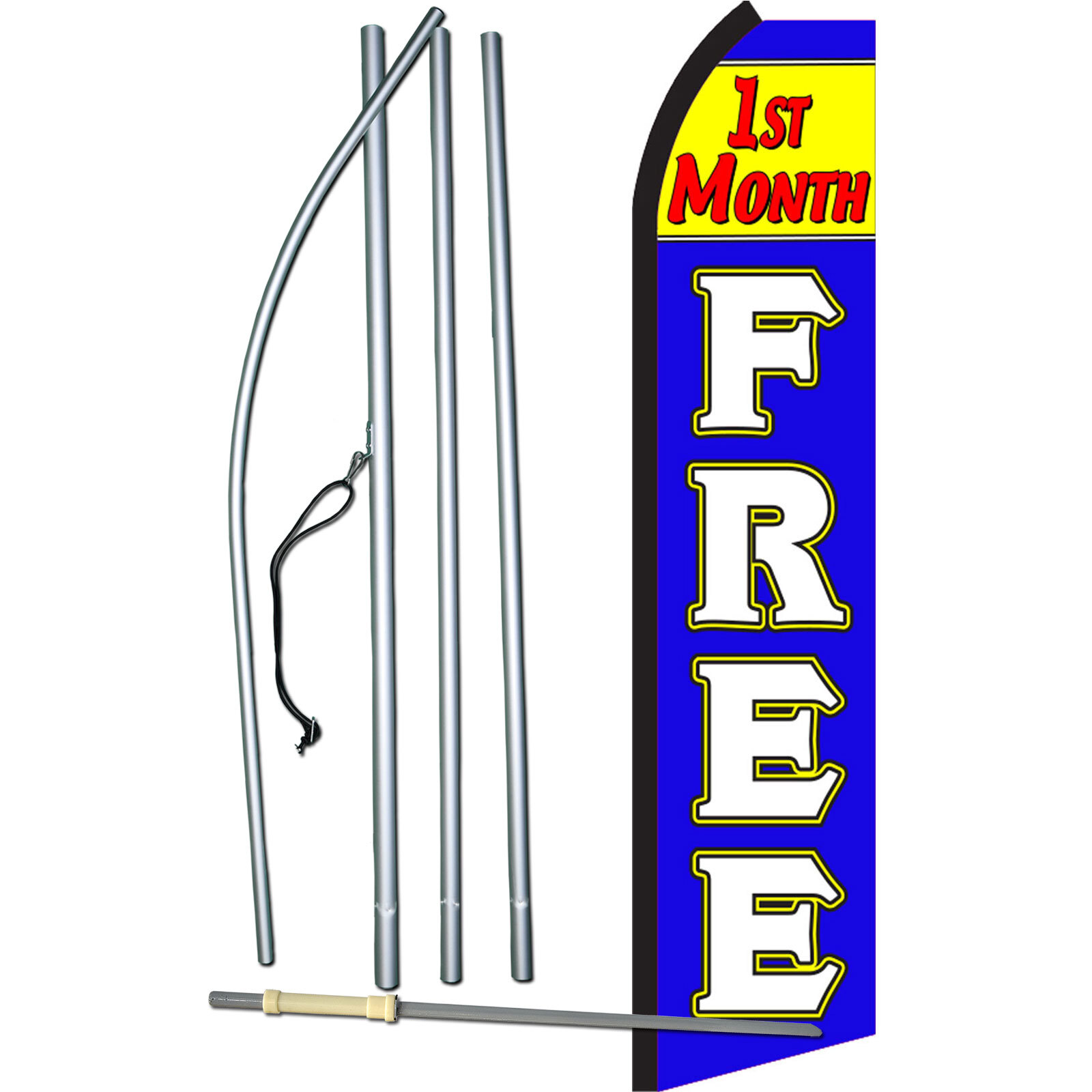 1st Month Free Complete Swooper Flag Bundle