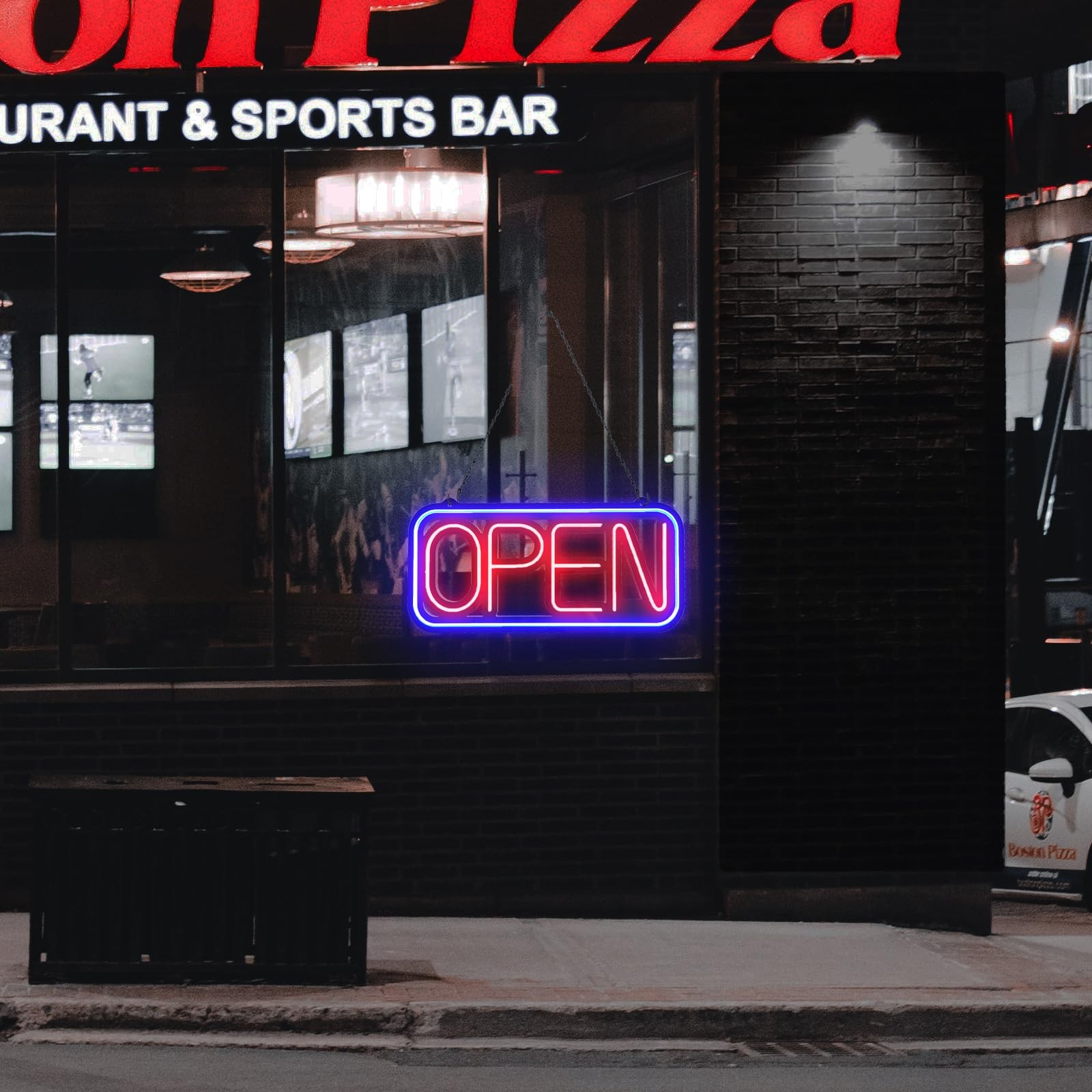 Open Signs for Business,32×16 inch Large Bright Open Sign Neon Led Lighted,Remot