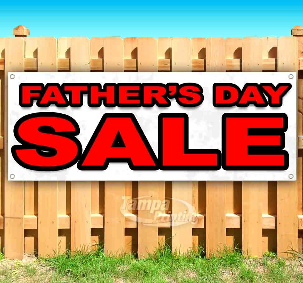 FATHER’S DAY SALE Advertising Vinyl Banner Flag Sign Many Sizes USA