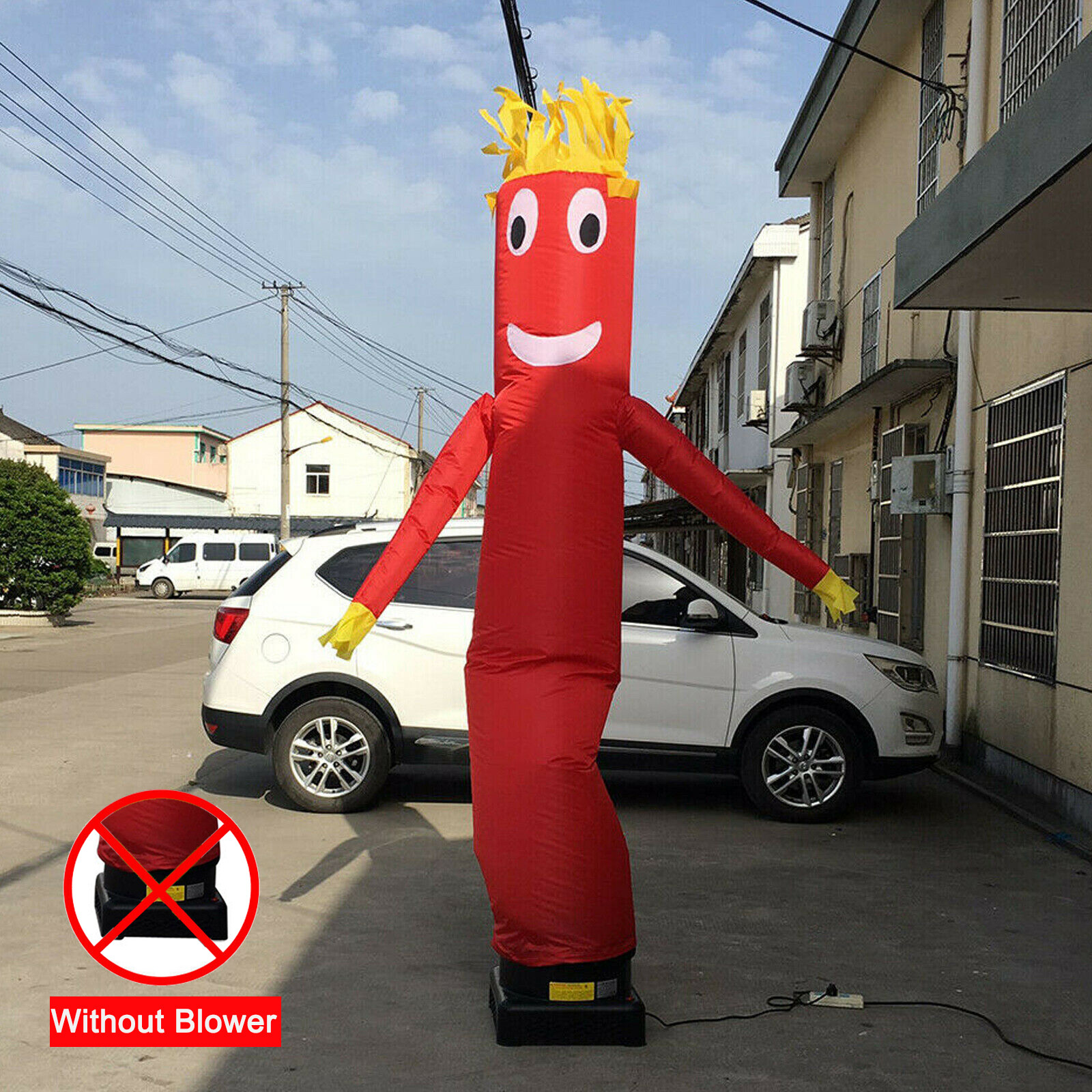 20ft/10ft Inflatable Wacky Waving Flailing Arms Tube Man Dancing Air Puppet NEW