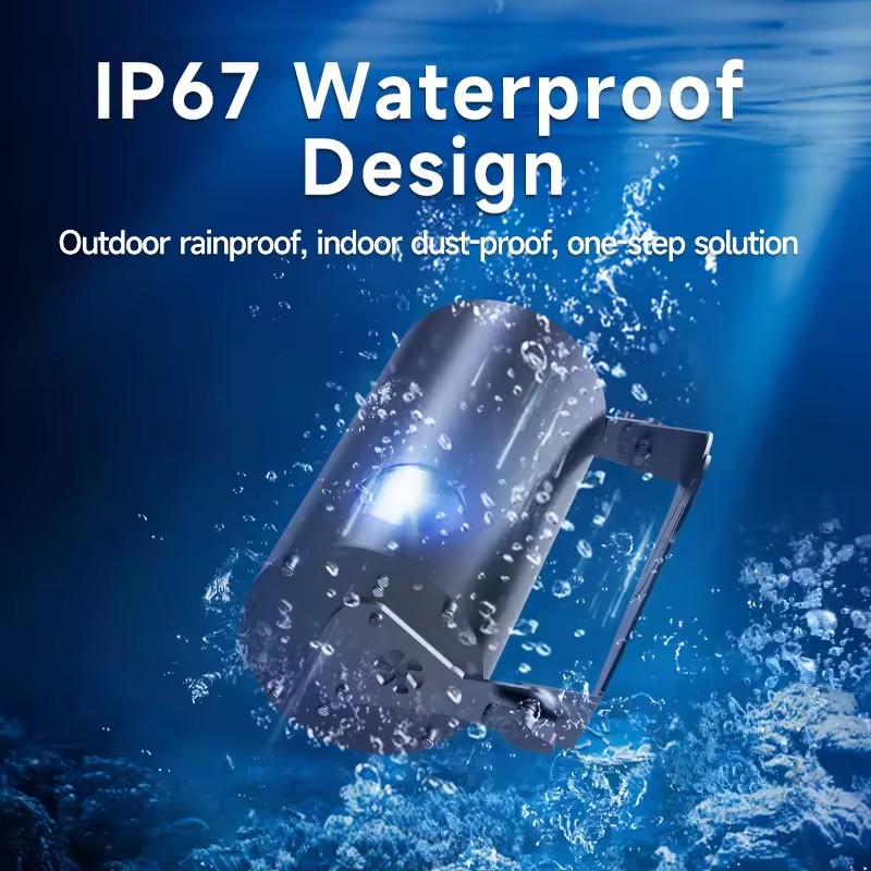 Colorfull RGB Waterproof Outdoor Dynamic Firefly Laser LED Gobo Projector Light