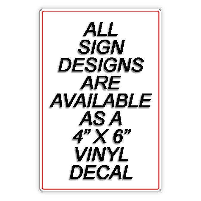 Private Property No Trespassing Littering Loitering Sign / Decal / Pp018 /