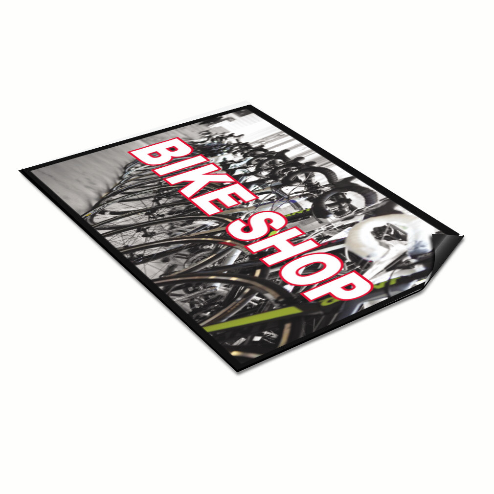 Car Magnet Set of 2 Bike Shop Business B Car Advertising Industrial Sign