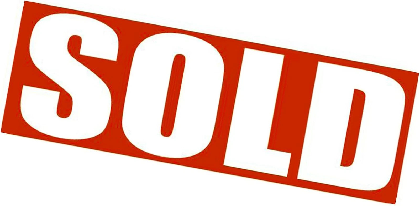 Sold Sign for Estate Rider,Reusable Magnetic and Adhesive Sticker Option,Sign fo