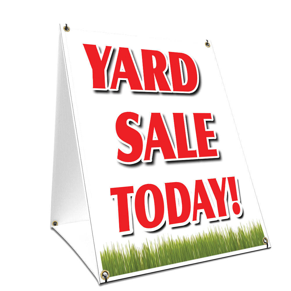 Yard Sale Today Yard Sign & Stake outdoor plastic coroplast window