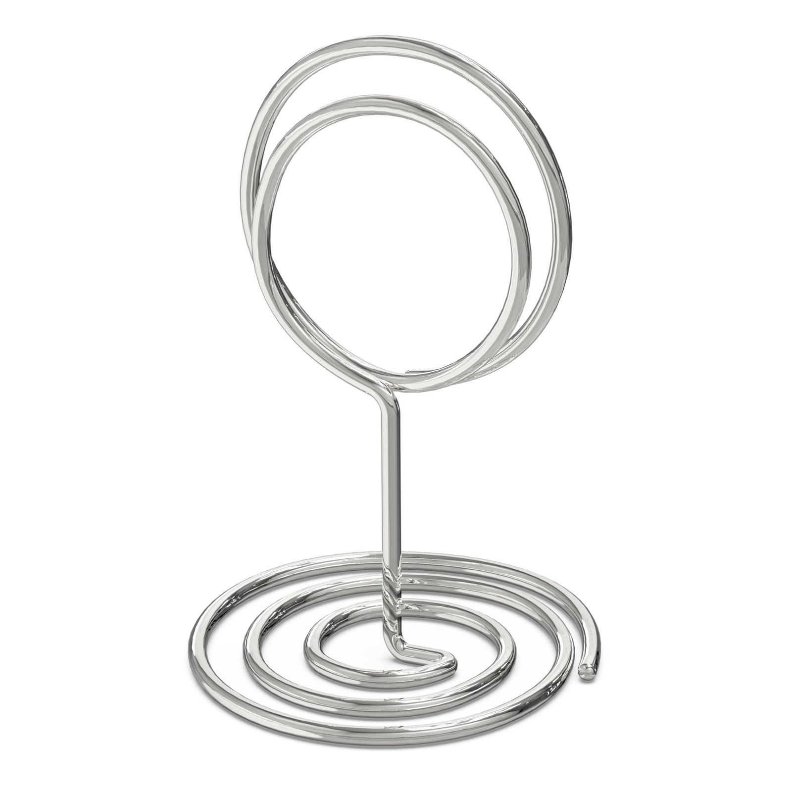10 Pack Silver Table Number Holders – Place Card for Small,