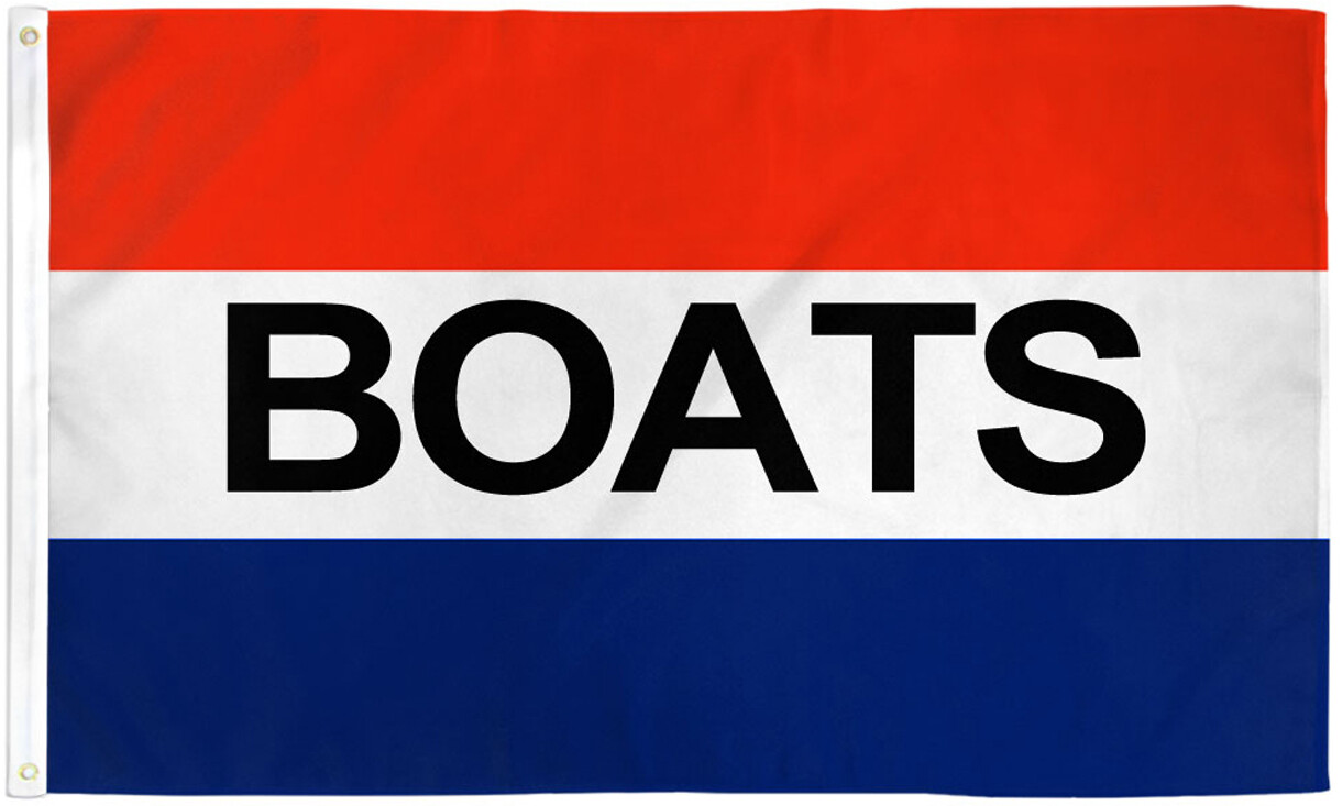 Boats Flag 3x5ft Boat Dealership Banner Sign Boats for Sale Here Boat Flag