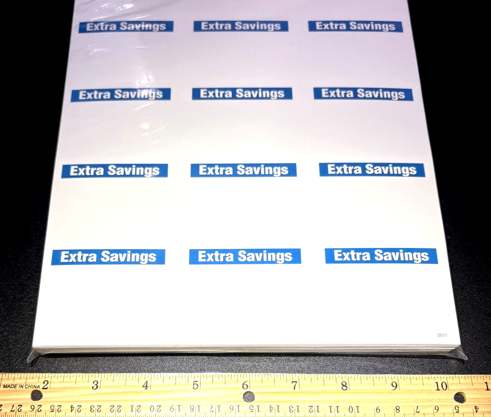 ⭐ 1 DAY SALE!! ⭐ PACK OF 975 STORE SALE PRICE SIGNS SHELF CARDS RETAIL SUPPLIES